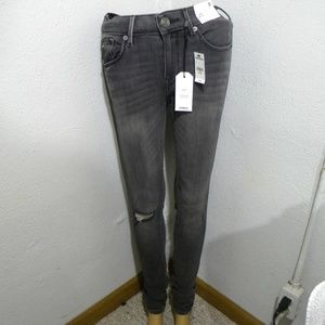 Express Stretch Legging Mid Rise Gray